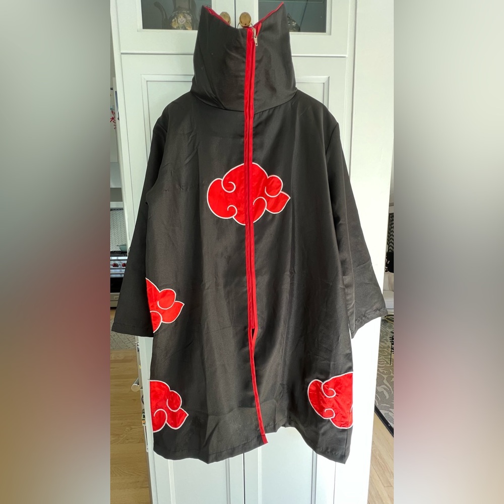 Naruto Black and Red Cloud Cloak